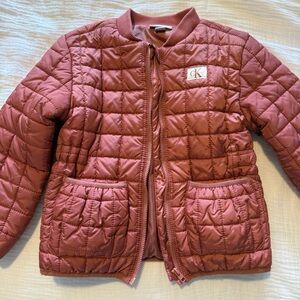 Calvin Klein Jeans Pink Quilted Jacket